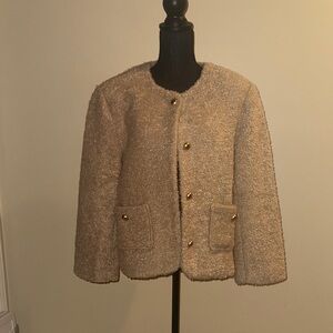 Moon River Cream Teddy Jacket SOLD